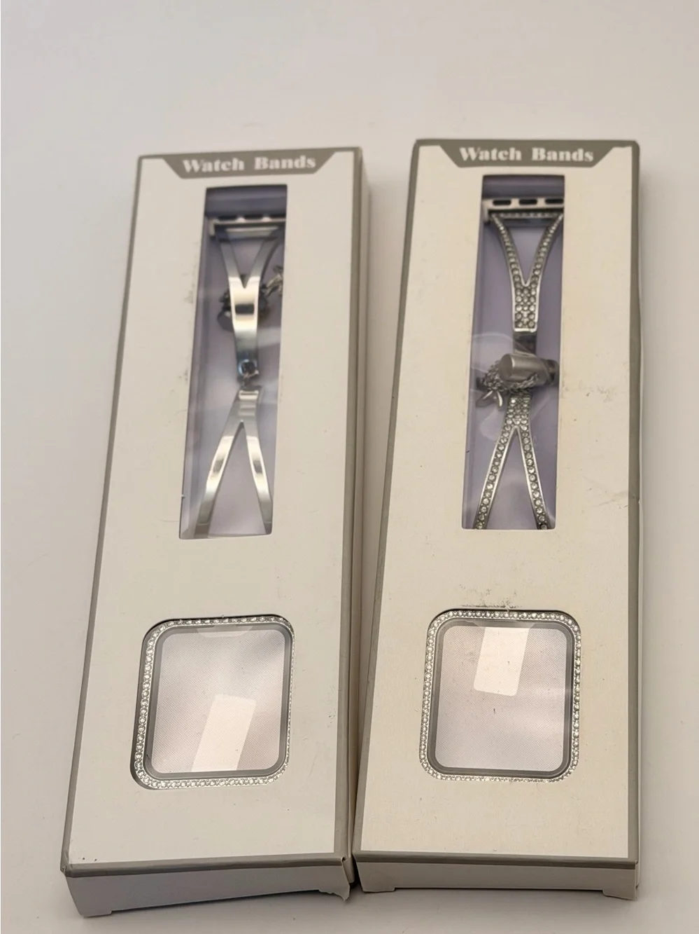 Stainless steel Apple Watch Band Bracelet With Case, New, 42/44/46mm